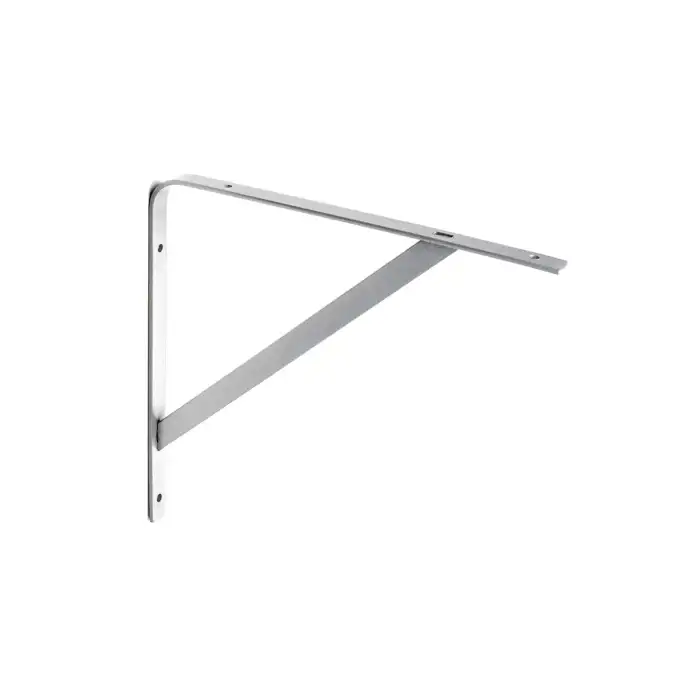 200x200mm - Modern Ağır Yük Gümüş Raf Altı L Ayak - Ferforje Raf Demiri Konsol Ayağı - Metal Duvar Raf Tutucu Montaj Aparatı