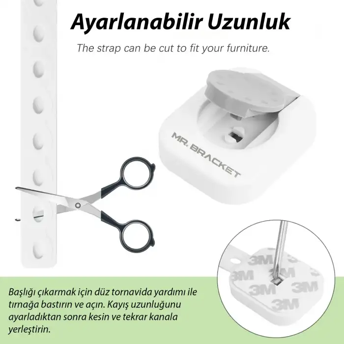4lü Aç Kapa Kilitli Ayarlanabilir 3M Yapışkanlı Bebek Çocuk Buzdolabı Klozet Çekmece Dolap Kilidi