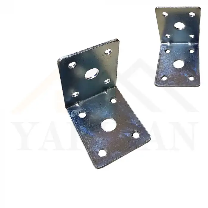 40x50x50 mm - L Demir Gönye Köşebent - Mobilya Dolap Köşe Birleştirme Sabitleme Aparatı - (Kod_610)