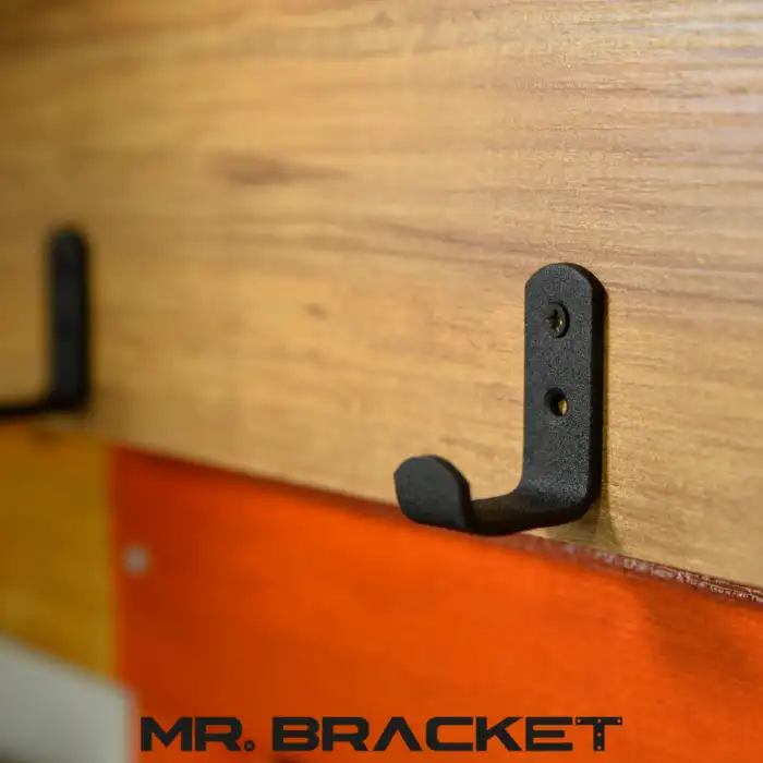 5 ad. Dekoratif Çelik Texture Mat Siyah Portmanto Askısı 30mm - Dolap Vestiyer Duvar Elbise Askılığı