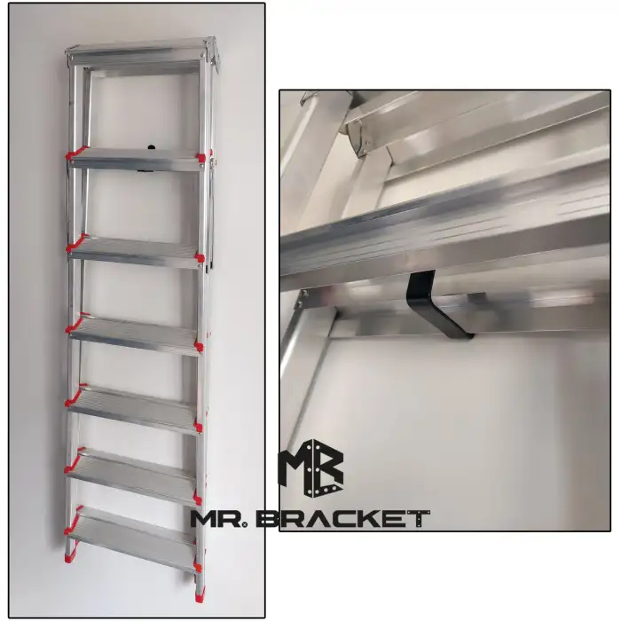 5 ad. Siyah Çelik Geniş Duvara Monte Askı 80mm - Portmanto Vestiyer Askısı Eşya Kancası Asma Aparatı