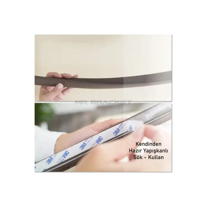 2 Metre Kalın Form Mobilya Kenar Koruyucu Çocuk Güvenliği Köşe Bebek Koruma Seti Darbe Önleyici