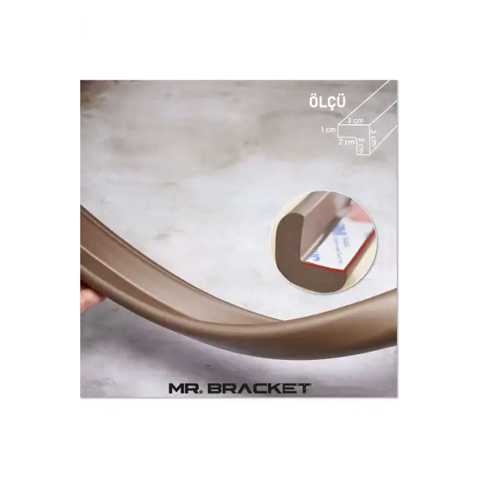 2 Metre Kalın Form Mobilya Kenar Koruyucu Çocuk Güvenliği Köşe Bebek Koruma Seti Darbe Önleyici