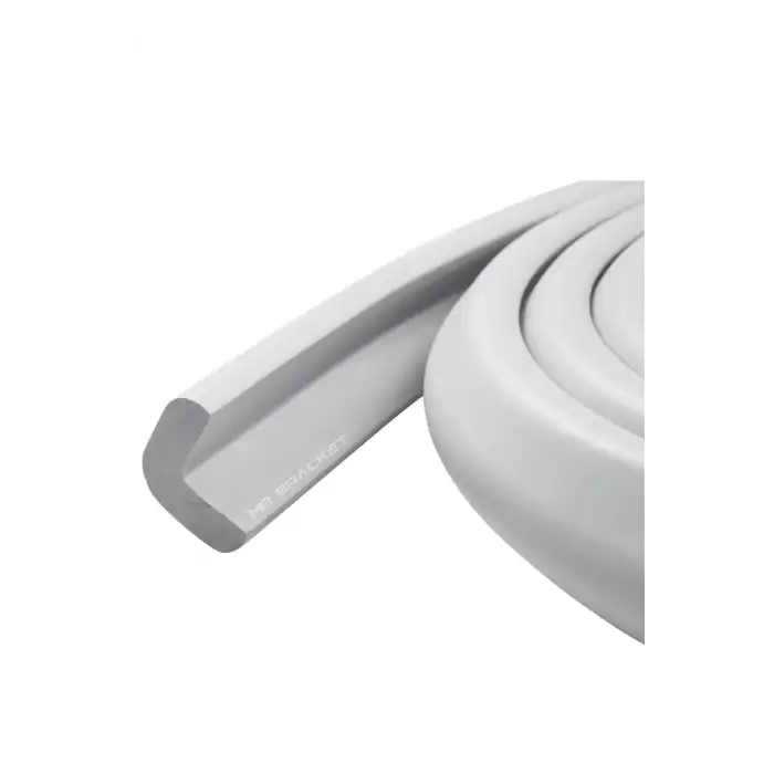 2 metre Hazır Yapışkanlı Ekstra Kalın Kauçuk Masa Kenar Koruyucu - Bebek Çocuk Güvenlik Köşe Koruma