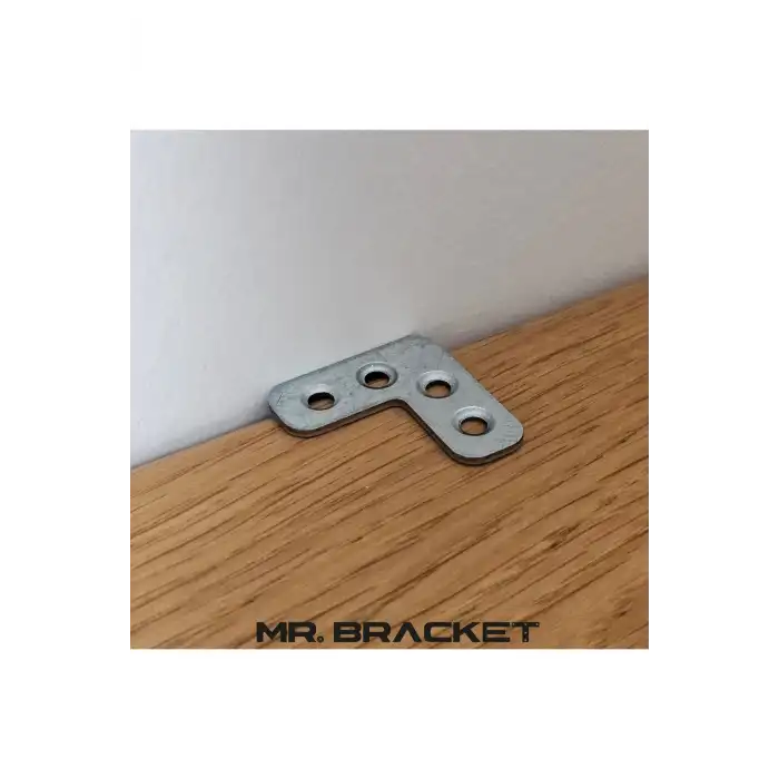8 ad. Sac Gönye Düz Gönye Köşe Bağlantı Demiri 3x3cm - Çerçeve Sandalye Masa Sehpa Tamir Birleştirme