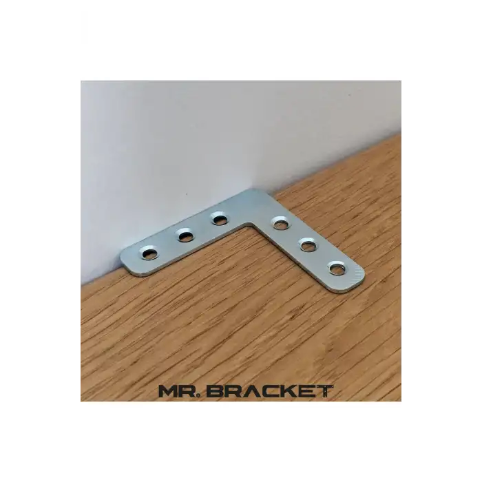 8 ad. Sac Gönye Düz Gönye Köşe Bağlantı Demiri 5x5cm - Çerçeve Sandalye Masa Sehpa Tamir Birleştirme