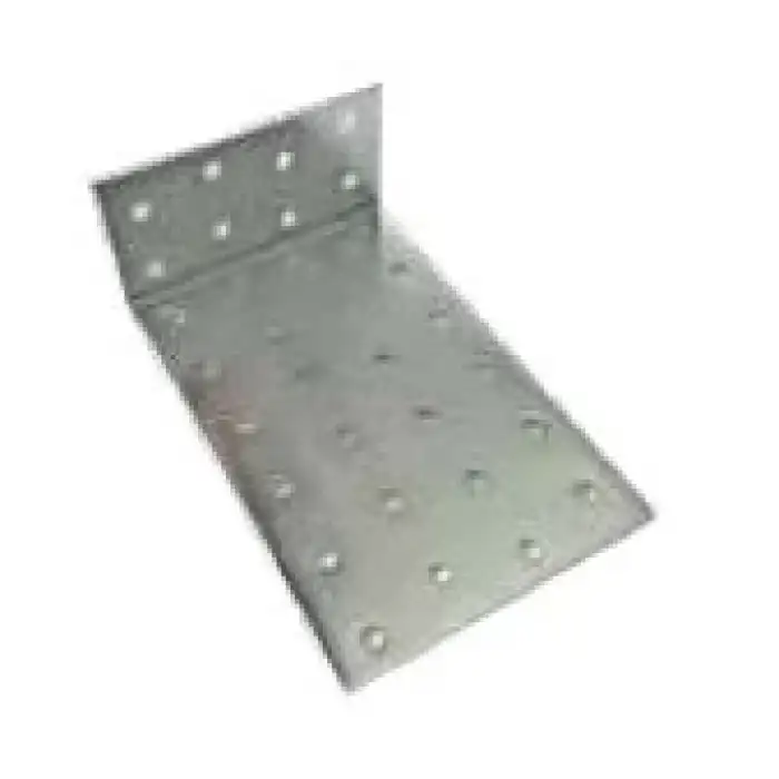 80x40x120mm - Orta Yük L Demir Gönye Köşebent (Kod-664) - Mobilya Dolap Raf Masa Sabitleme Birleştirme Demiri - Köşe Bağlantı Aparatı