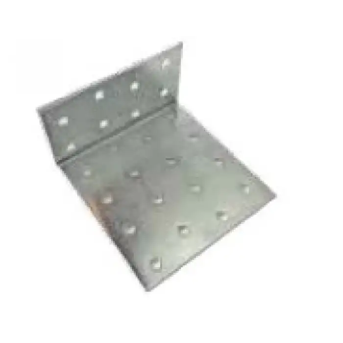 80x40x80mm - Orta Yük L Demir Gönye Köşebent (Kod-663) - Mobilya Dolap Raf Masa Sabitleme Birleştirme Demiri - Köşe Bağlantı Aparatı