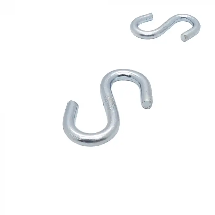 Ağır Yük Metal S Kanca Ekstra - Çiçeklik Saksı Avize Dolap Kancası - Hamak Salıncak Kancası