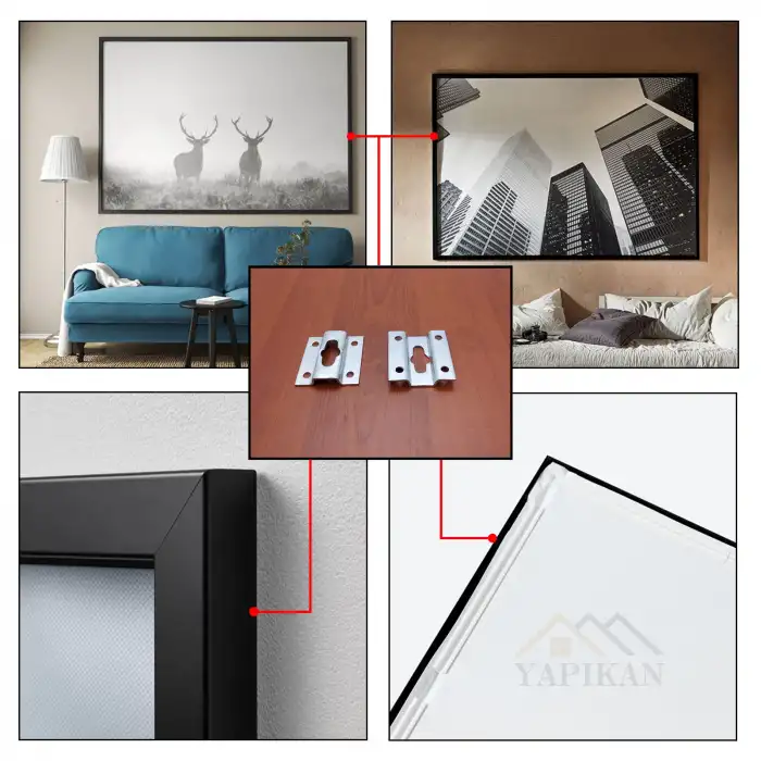 Ayna Askı Aparatı - Ağır Tablo Çerçeve Askı Aparatı - Ayna Duvara Montaj Askı Kancası Demiri