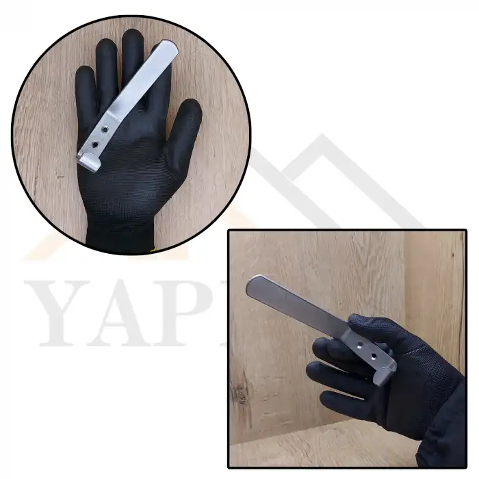 Dekoratif Portmanto Askı Çelik Gümüş