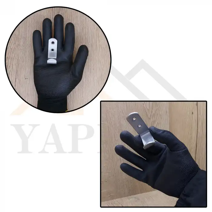 Tekli Askı 30mm Çelik Gümüş