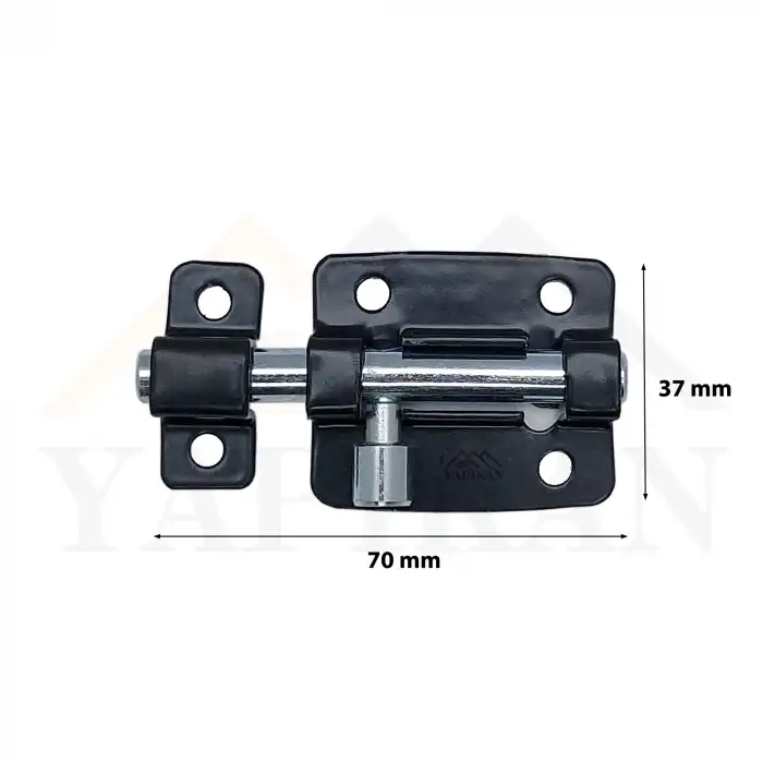 Dekoratif Mavzer Sürgü No: 1 Çelik - Beyaz