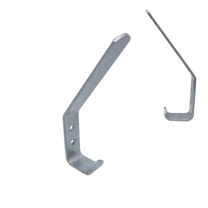 Dekoratif Portmanto Askı Çelik Gümüş