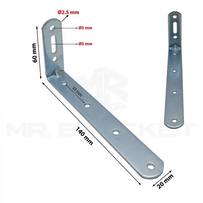 Deprem Güvenliği Dolap Sabitleme Seti 20x60x140mm - Mobilya Gardırop Eşya Duvara Sabitleyici Aparatı