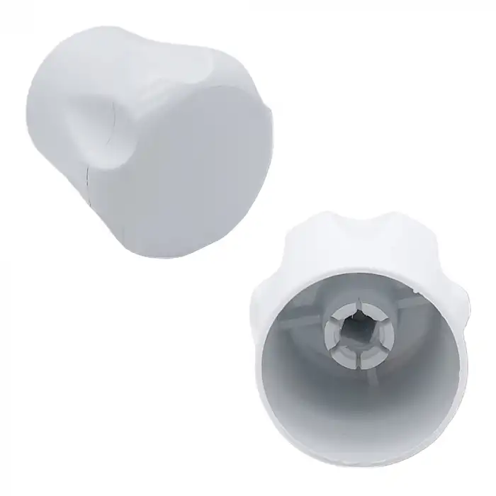 Geçmeli - 5 ad. Radyatör Vanası Başlığı - Geçmeli Petek Vana Kapağı - Vidasız Petek Musluk Kafası