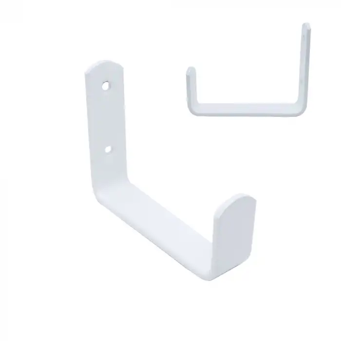 Geniş Askı 80mm Çelik Beyaz