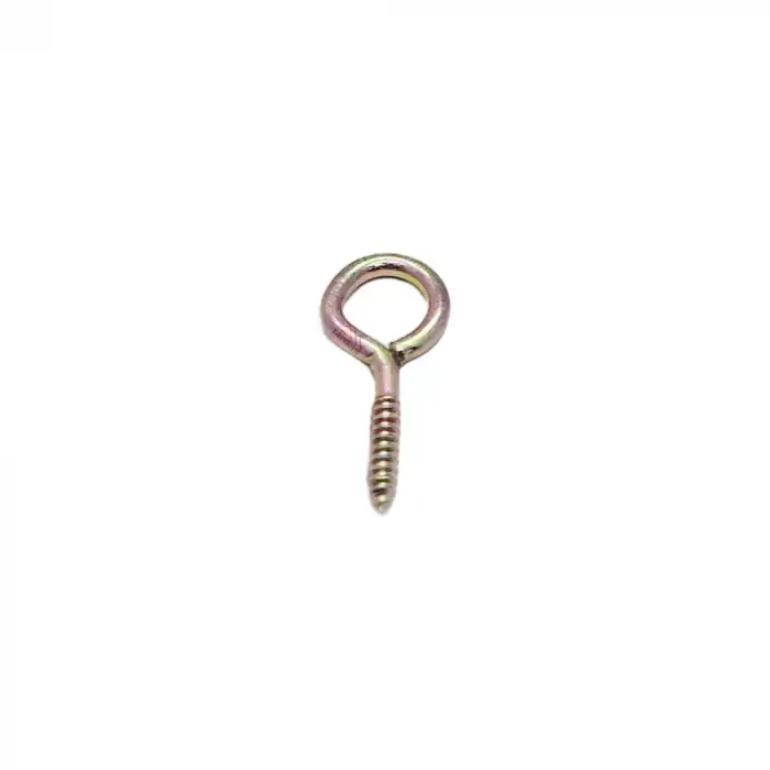 Kapalı Piton Kanca 14x30 - Tavana Karabina İp Asma Kancası Demir - Duvara Halat Askı Aparatı