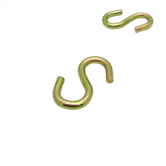 Metal S Kanca Büyük - eS Şeklinde Kanca - Dolap Kancası Demir - Eşya Elbise Asmak için Kanca