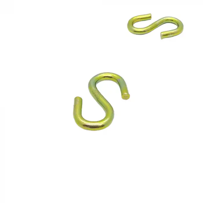 Metal S Kanca Küçük - eS Kanca - Gardırop Kancası Demir - Avize Eşya Elbise Asmak için Kanca