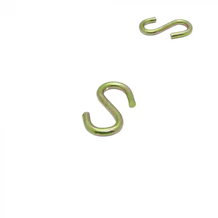 Metal S Kanca Minik - eS Kanca - Dolap Kancası Demir - Avize Eşya Elbise Asmak için Kanca