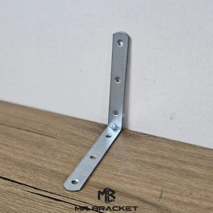 10 ad L Demir Gönye Köşebent 10x10cm - Mobilya Dolap Raf Köşe Sabitleme Birleştirme Bağlantı Aparatı