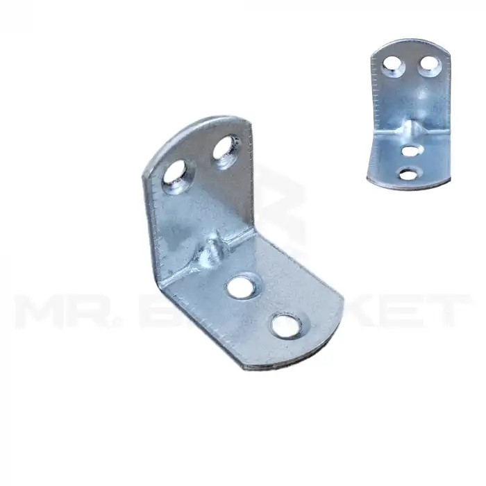 Mr. Bracket 10 ad L Demir Gönye Köşebent 22x30x30mm- Mobilya Dolap Köşe Birleştirme Bağlantı Aparatı