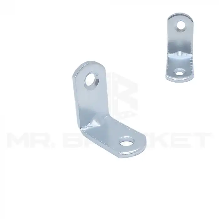 Mr. Bracket 10 ad. L Demir Gönye Köşebent 2.5x2.5cm - Mobilya Köşe Birleştirme Bağlantı Aparatı