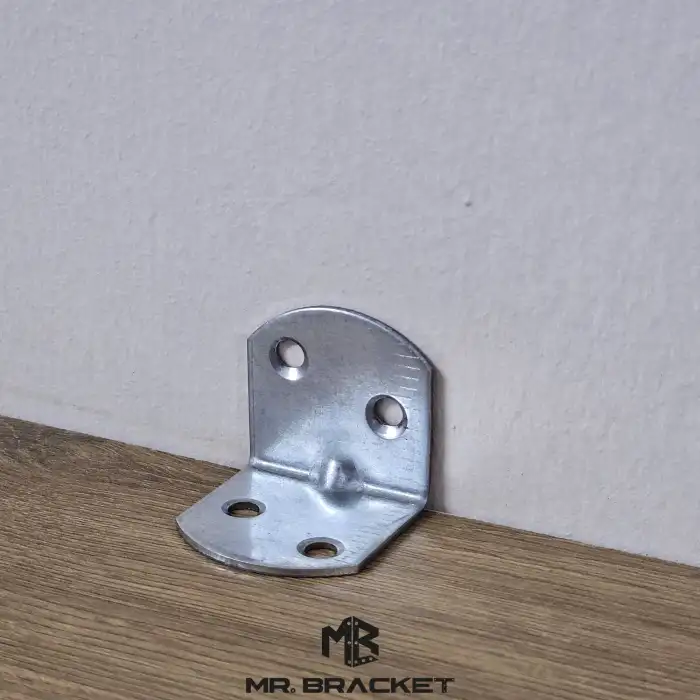 Mr. Bracket 10 ad L Demir Gönye Köşebent 30x30x30mm- Mobilya Dolap Köşe Birleştirme Bağlantı Aparatı