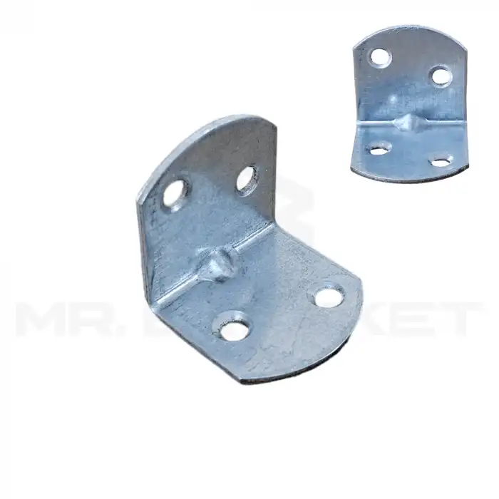 Mr. Bracket 10 ad L Demir Gönye Köşebent 30x30x30mm- Mobilya Dolap Köşe Birleştirme Bağlantı Aparatı