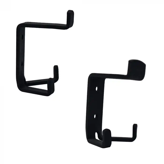 C Stil Modern Portmanto Koç Askı Texture Mat Siyah