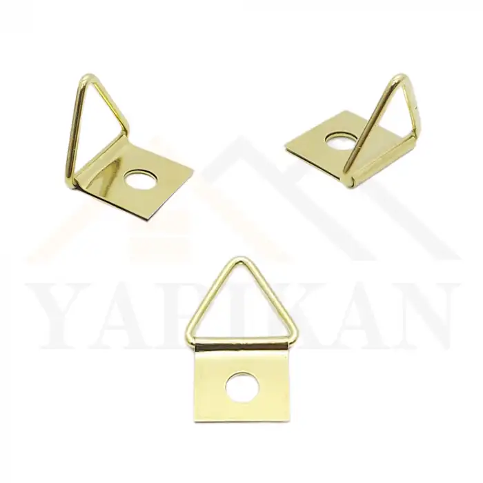 Üçgen Çerçeve Askısı 1 No Küçük - Tablo Asma Aparatı - Resim Fotoğraf Duvara Askı Demiri