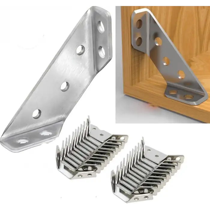 Universal Üç Taraflı Üçgen Köşe Birleştirme Aparatı Metal