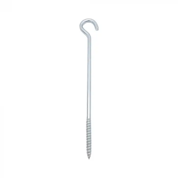 Uzun Piton Kanca 22x200 - Uzun Tavan Kancası - Açık Piton Kanca Demir