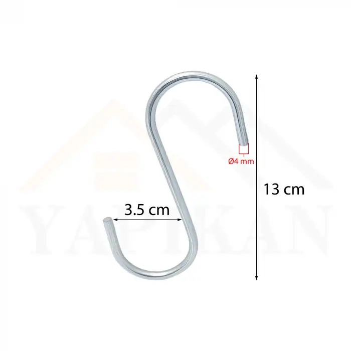 Uzun S Kanca 5x130 - Es Kanca Metal