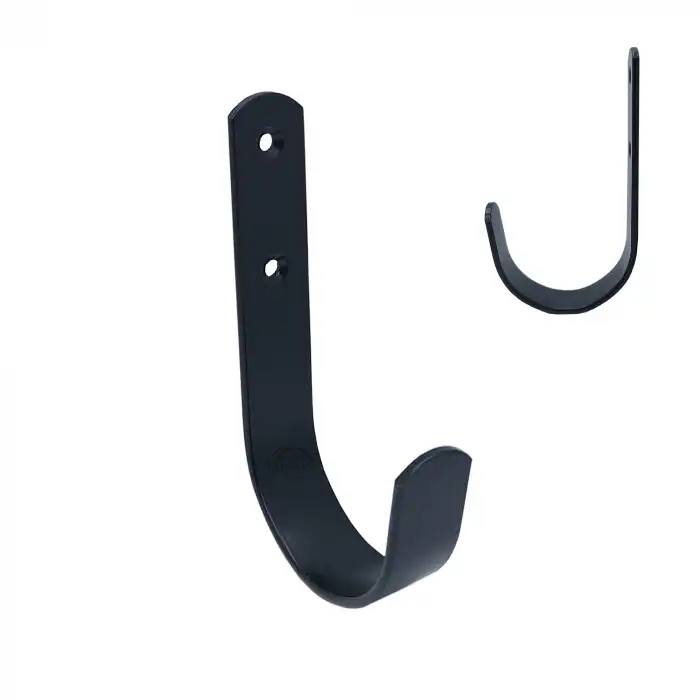 Yuvarlak Askı Büyük Boy Çelik Siyah