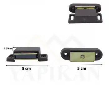 Sineklik Mıknatıs Beyaz Renk - Çıt Çıt Mıknatıs - Kapı Pencere Pimapen Çekmece Mıknatısı