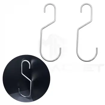 Mr. Bracket 2. ad Bisiklet Askı ES Çengeli Çinko - Bisiklet Tekeri Asma Aparatı - Bisiklet Tavana Asma Demiri