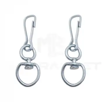 Mr. Bracket 2 ad. Fırdöndü Dönerli Maşa No:65 - Köpek Zinciri Tasma Fırdöndü Halat Bağlama Aparatı