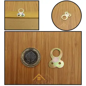 2 No Tablo Çerçeve Askısı - Resim Asma Kancası Demiri - Tablo Çerçeve Duvara Montaj Askı Aparatı