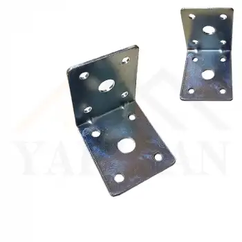 40x50x50 mm - L Demir Gönye Köşebent - Mobilya Dolap Köşe Birleştirme Sabitleme Aparatı - (Kod_610)