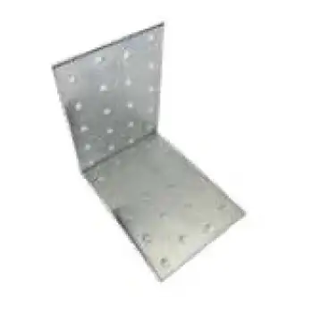 80x100x100mm - Orta Yük L Demir Gönye Köşebent (Kod-656) - Mobilya Dolap Raf Masa Sabitleme Birleştirme Demiri - Köşe Bağlantı Aparatı