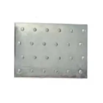 80x120mm - Orta Yük Düz Gönye Köşebent Bağlantı Demiri (Kod-486) - Mobilya Dolap Sabitleme Kenar Köşe Birleştirme Montaj Aparatı