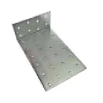 80x40x120mm - Orta Yük L Demir Gönye Köşebent (Kod-664) - Mobilya Dolap Raf Masa Sabitleme Birleştirme Demiri - Köşe Bağlantı Aparatı