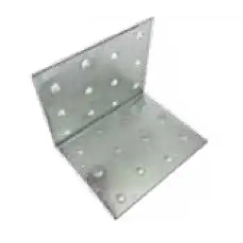 80x60x60mm - Orta Yük L Demir Gönye Köşebent (Kod-654) - Mobilya Dolap Raf Masa Sabitleme Birleştirme Demiri - Köşe Bağlantı Aparatı