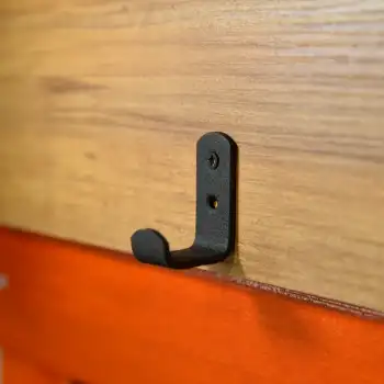 Tekli Askı 30mm Çelik Mat Siyah