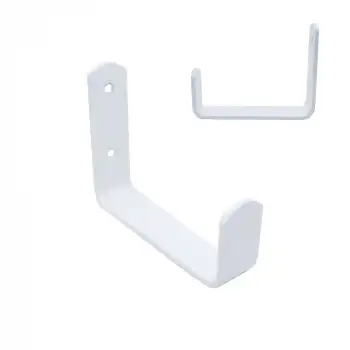 Geniş Askı 80mm Çelik Beyaz