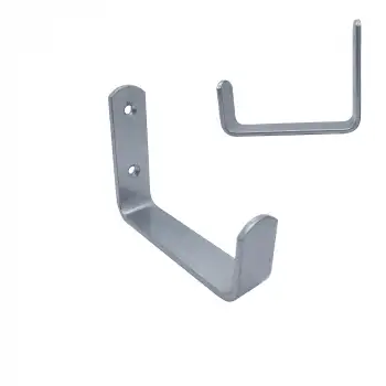 Geniş Askı 80mm Çelik Gümüş