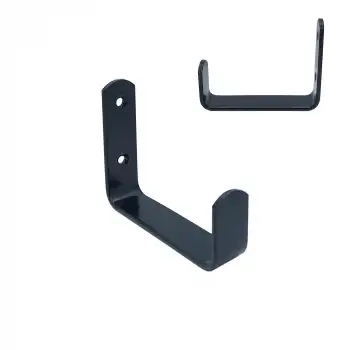 Geniş Askı 80mm Çelik Siyah