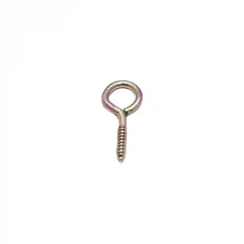 Kapalı Piton Kanca 14x30 - Tavana Karabina İp Asma Kancası Demir - Duvara Halat Askı Aparatı